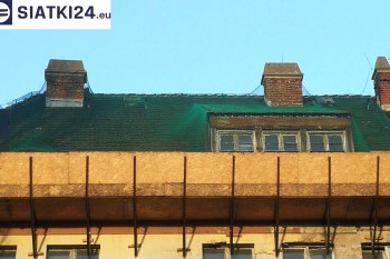 Siatki Biłgoraj - Zabezpieczenie elementu dachu siatkami dla terenów Biłgoraja